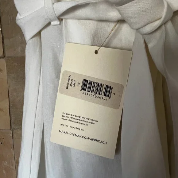 Mara Hoffman Paperbag Pants Size 6 - Picture 9 of 10